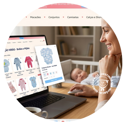 Como escolher roupa infantil online com segurança