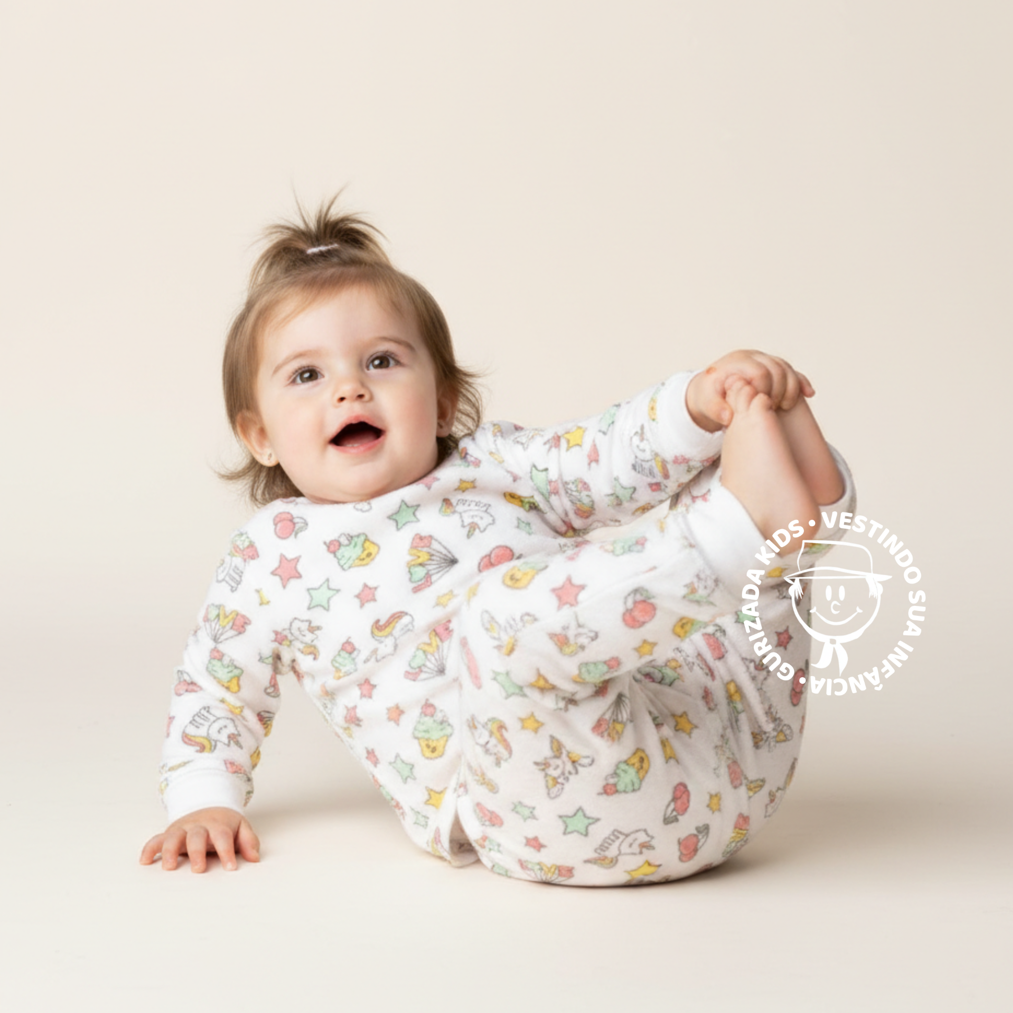 Conjunto Inverno Unisoft Infantil - 1 ao 3 - Estampas Sortidas