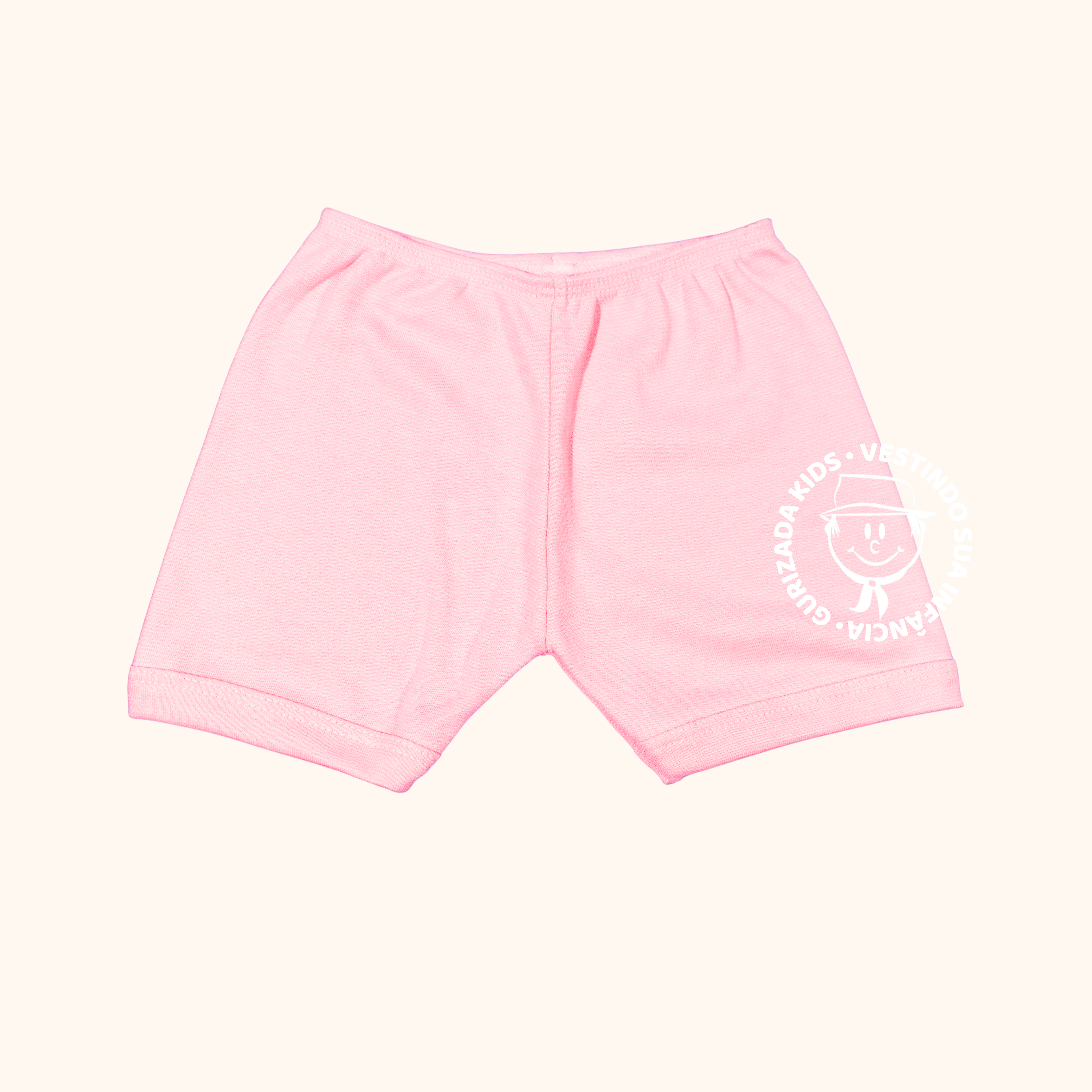 Kit 3 Peças Shorts Tapa Fraldas Suedine - P ao GG - Cores Sortidas