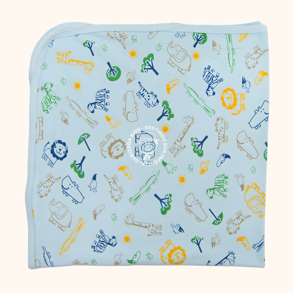 Cueiro Suedine Estampado - Cores/Estampas Sortidas
