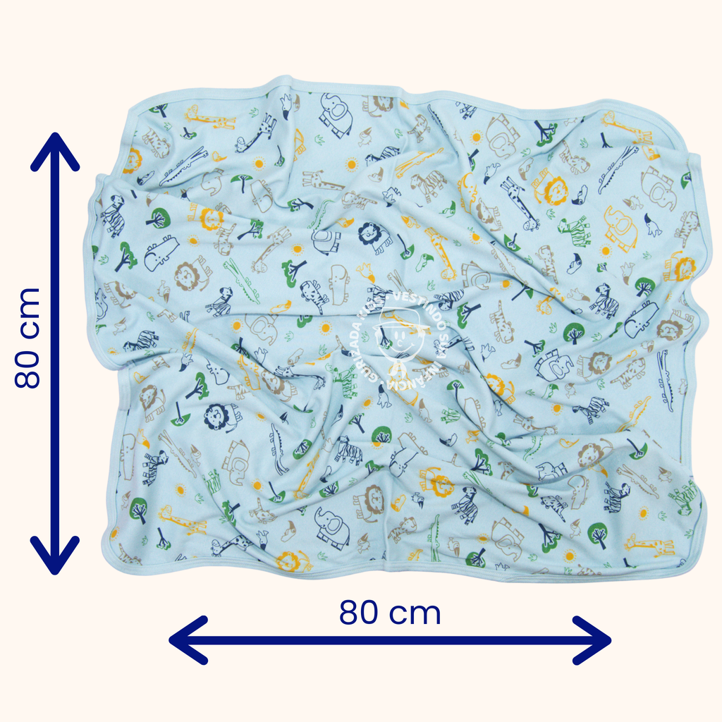 Cueiro Suedine Estampado - Cores/Estampas Sortidas
