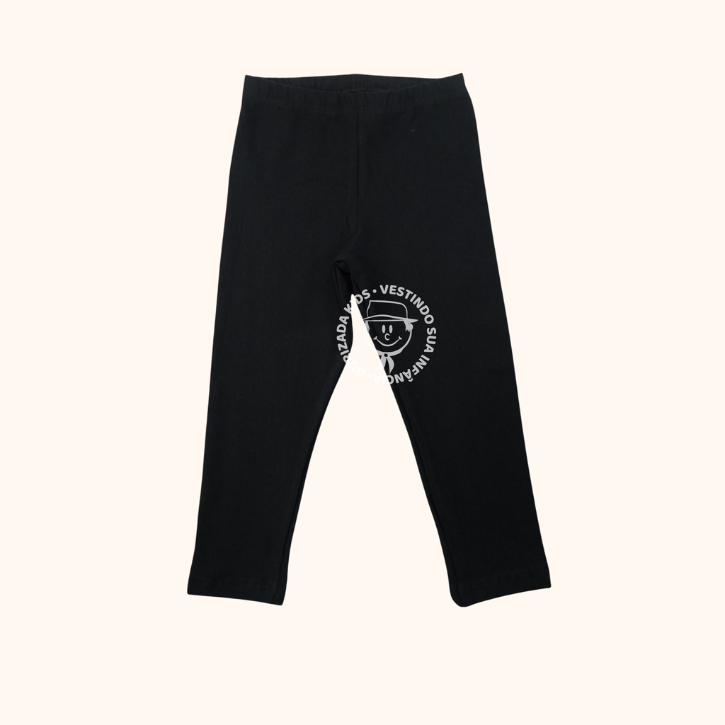 Kit 3 Peças Legging Infantil – Cotton - 1 ao 3 - Cores Sortidas