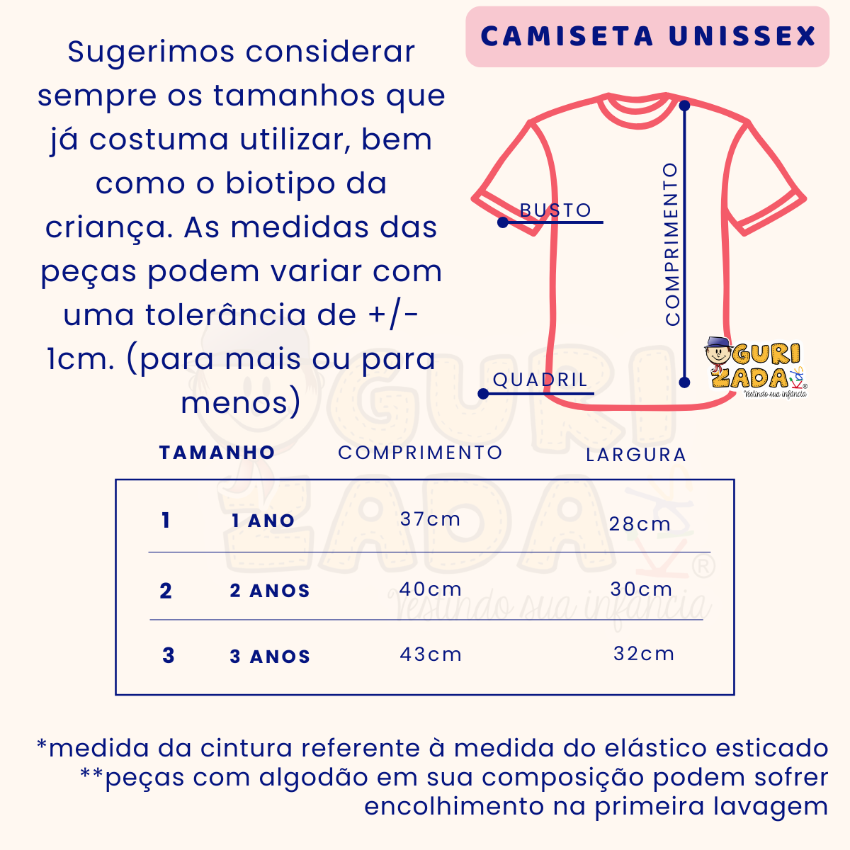 Kit 3 Peças - Camiseta Branca Escolar Meia Manga - 1 ao 3