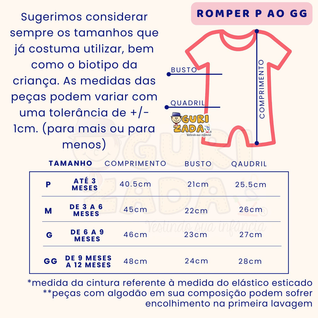 Romper Macaquinho de Verão em Malha – P ao GG - Cores/Estampas Variadas