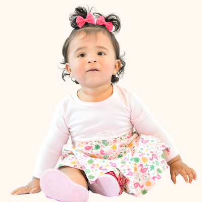 Vestido Infantil Manga Longa em Malha Estampada, P ao GG - Estampas/Cores Sortidas
